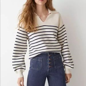 & Other Stories - Relaxed Sailor Stripe Sweater